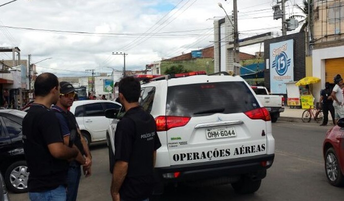 PC e PM deflagram mais uma operação na cidade de Arapiraca