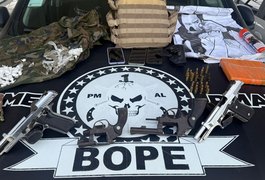 Quatro homens morrem após troca de tiros com policiais do BOPE em Maceió