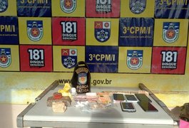 Operação cumpre 13 mandados e prende chefe do tráfico de drogas na Barra de Santo Antônio