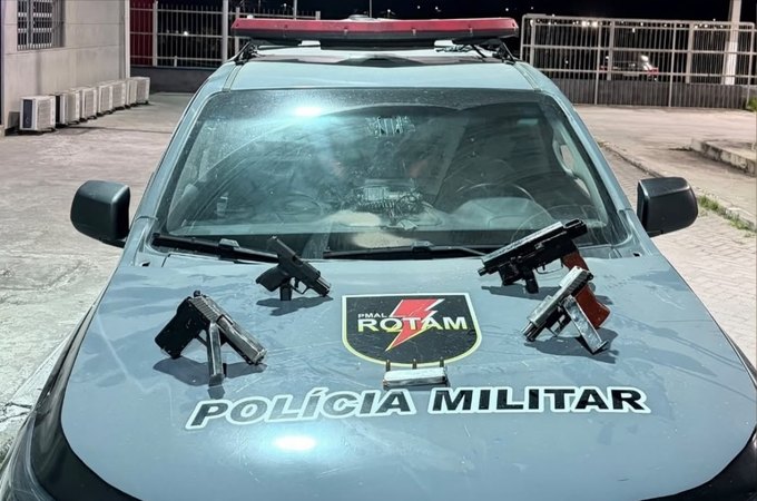 Homem é preso durante operação em União dos Palmares; armas foram apreendidas