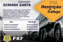 Polícia Rodoviária Federal inicia Operação Semana Santa 2019