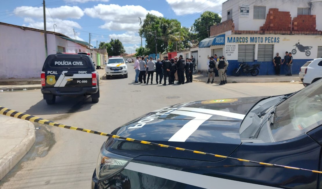 Vídeo. Polícia realiza reconstituição de troca de tiros que matou suspeito em Arapiraca