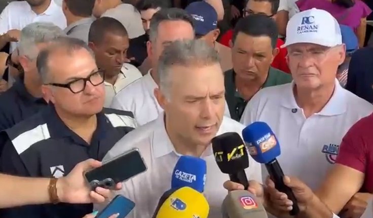 “Vou escolher o vice que mais facilitar o diálogo com os alagoanos”, diz Renan Filho