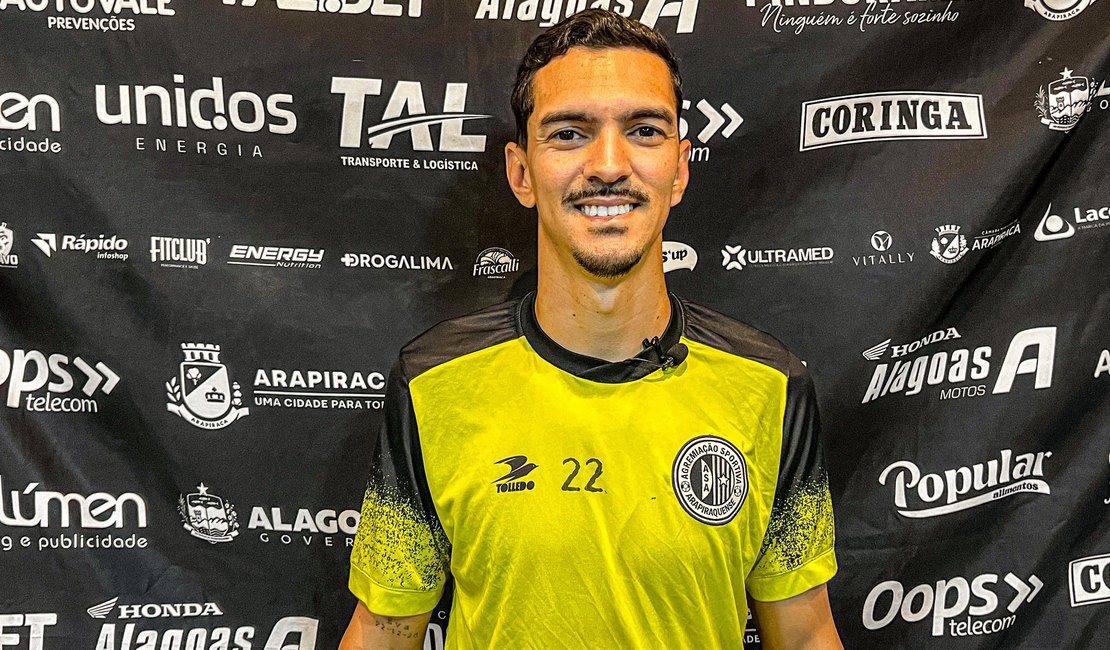 'Dou o meu sangue aqui no ASA e quero ser campeão alagoano', diz o lateral-direito Paulinho