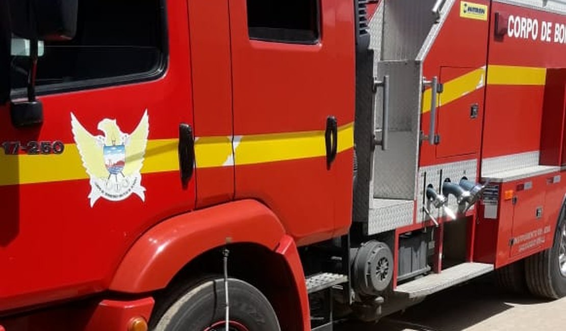 Alojamento de hospital psiquiátrico pega fogo, em Maceió