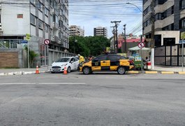 Bloqueios no trânsito garantiram segurança dos foliões durante as prévias carnavalescas