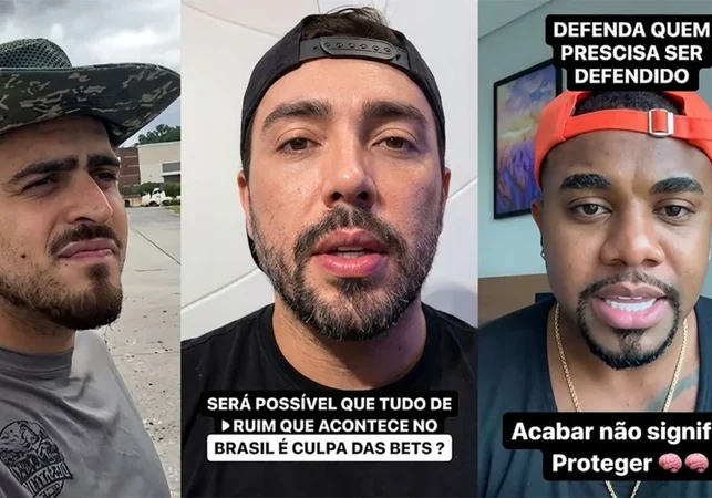 'Vão ter que trabalhar': influenciadores viram alvo de deboche após fim das bets