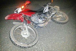 Homem perde o controle da motocicleta e sofre acidente na Rodovia AL-110