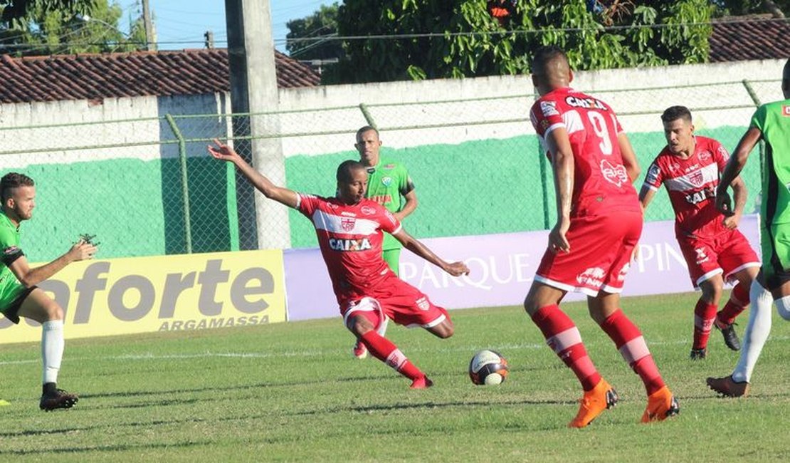 CRB vence Coruripe de virada e aumenta vantagem nas semifinais do Alagoano