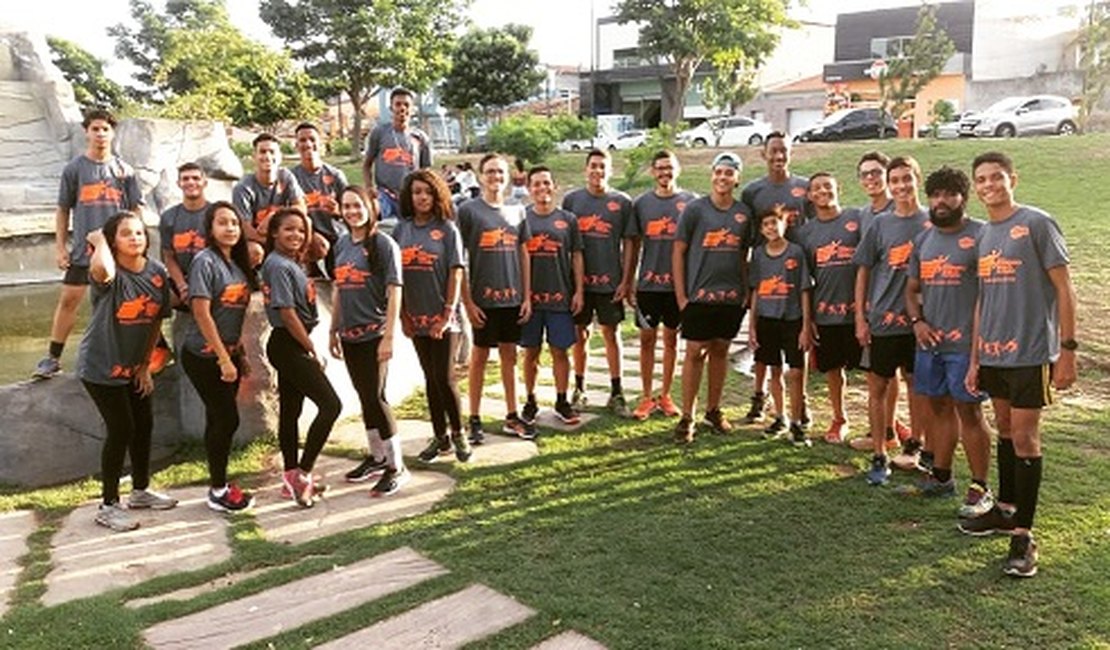 Projeto arapiraquense leva atletas para festival de atletismo em Maceió