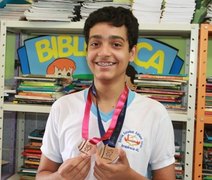 Aluno de Arapiraca é medalha de prata em Olimpíada de Matemática
