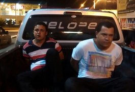 Dupla é presa acusada de assaltos durante festa em Arapiraca