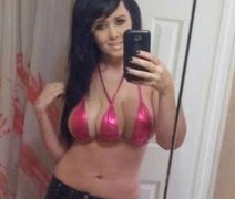 Americana implanta terceiro seio para 'espantar os homens'