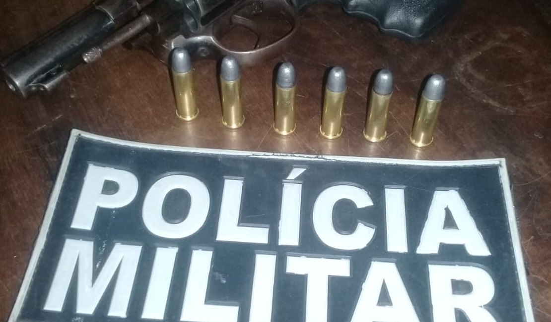 Polícia prende homens com armas de fogo e munições em Arapiraca e Lagoa da Canoa