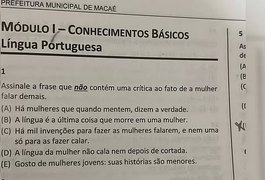 Questões de concurso público são anuladas por conteúdo machista