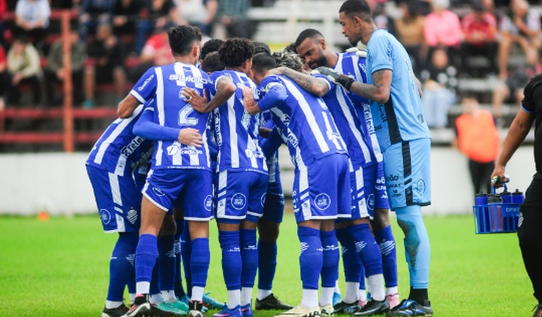 Oitavas de final: CSA empata sem gols com o São Luiz pela Série D