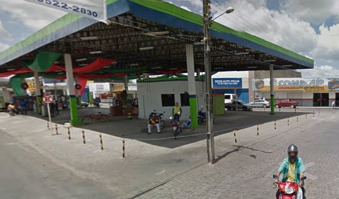 Posto de combustíveis é assaltado no bairro Ouro Preto em Arapiraca