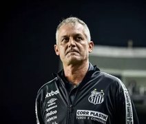 Santos anuncia saída do técnico Lisca após oito jogos disputados