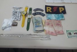 Polícia Militar estoura boca de fumo em São Miguel dos Campos