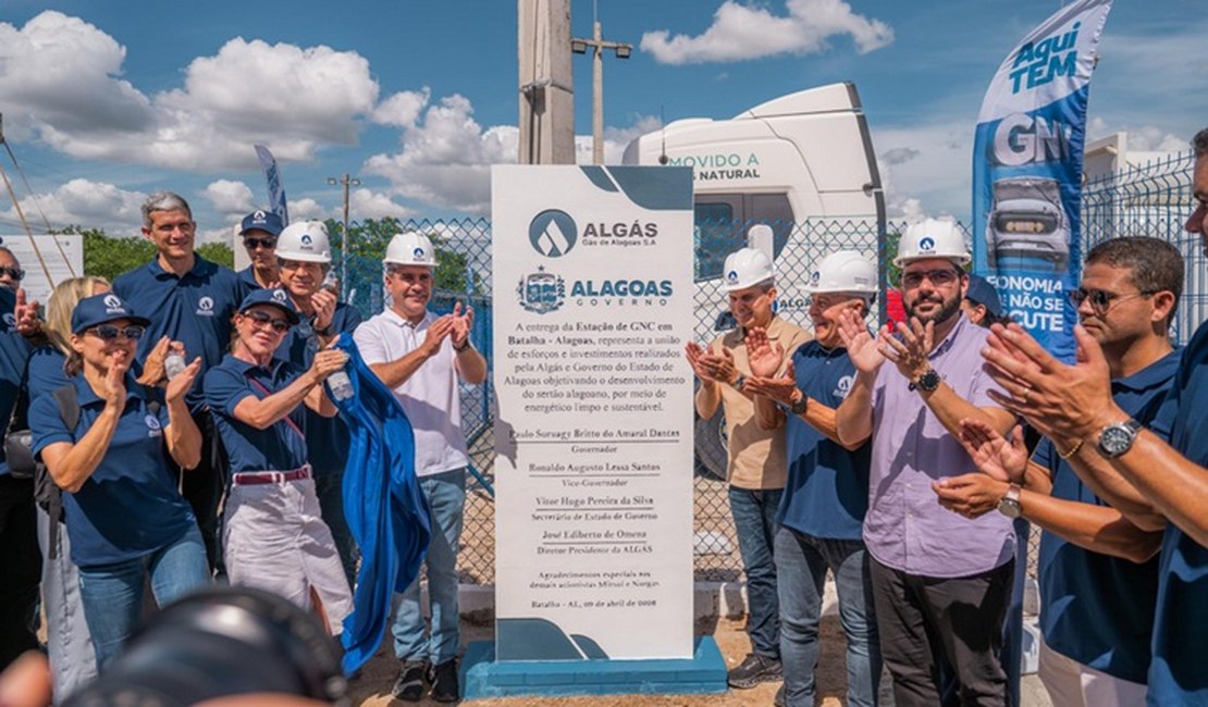 Estação de gás natural em Batalha inaugura nova fase de crescimento econômico no Sertão de Alagoas