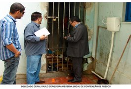 Delegado-geral visita Central de Polícia de Arapiraca e anuncia melhorias