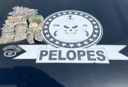 Jovem é preso suspeito de tráfico de drogas em Arapiraca