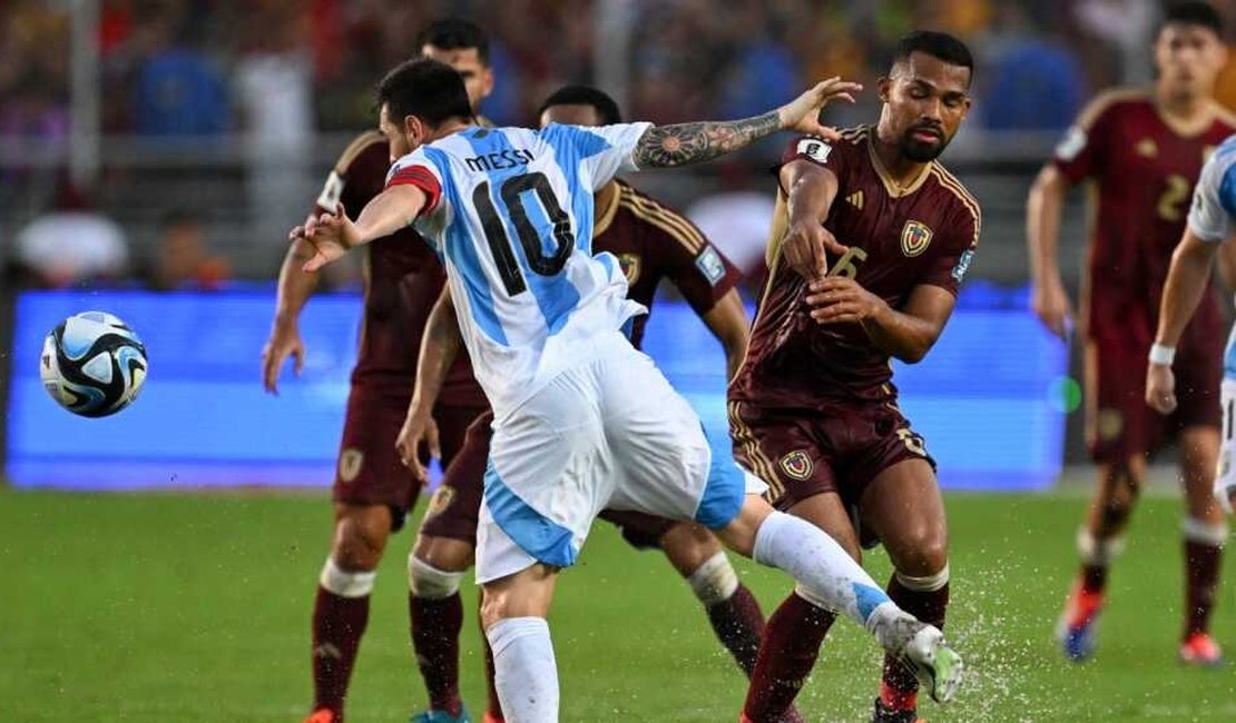 Com Messi de volta, Argentina só empata com a Venezuela pelas Eliminatórias