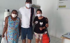 Doação para moradores do Arnon de Melo