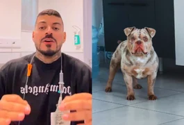 Influenciador acorda sem dedo e descobre que cachorro comeu o membro