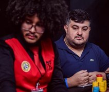 Após etapa no Sul, alagoano assume ponta de circuito nacional de poker