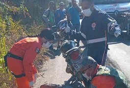 Motociclista morre em grave acidente na BR-101, em Teotônio Vilela