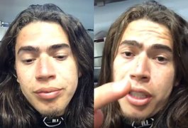 Whinderson Nunes tem conversa íntima vazada e se revolta