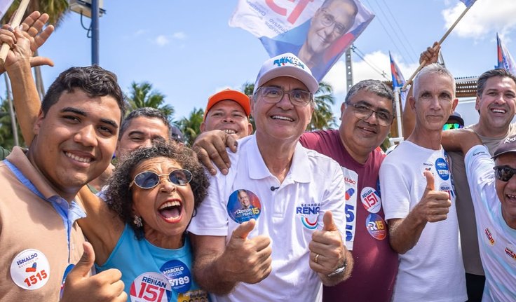 Renan Calheiros chega à reta final com maior percentual para o Senado