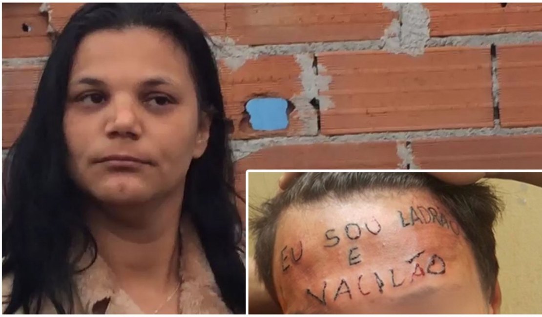 'Meu filho não é bicho', diz mãe de adolescente tatuado na testa