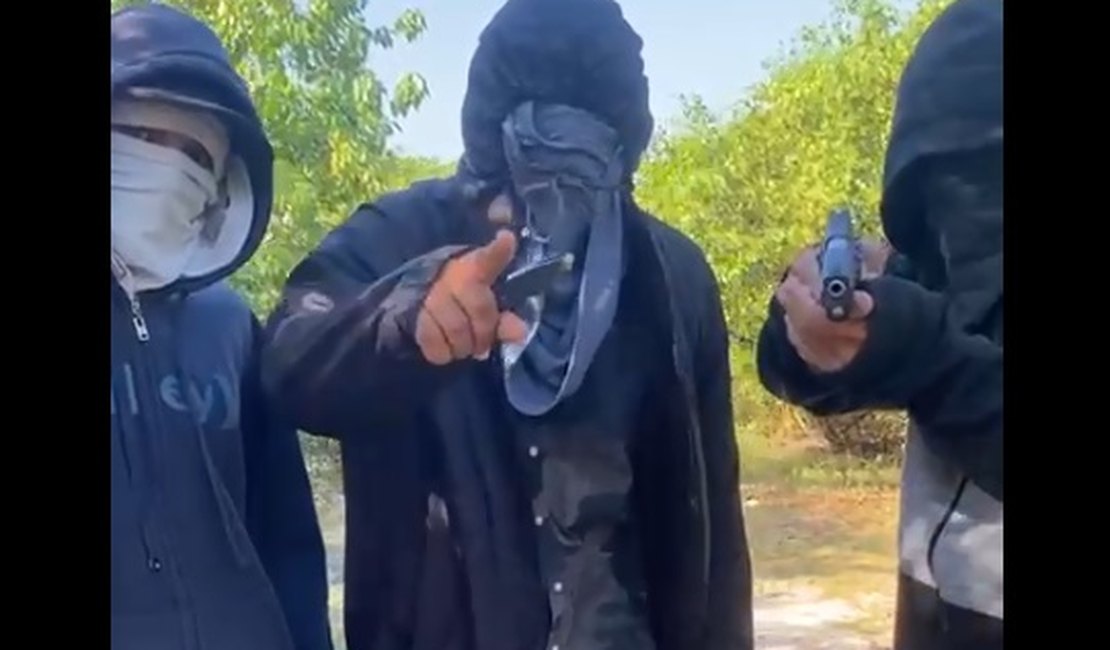 Vídeo. Indivíduos são filmados com armas de fogo fazendo ameaças a eleitores de candidato em Maceió