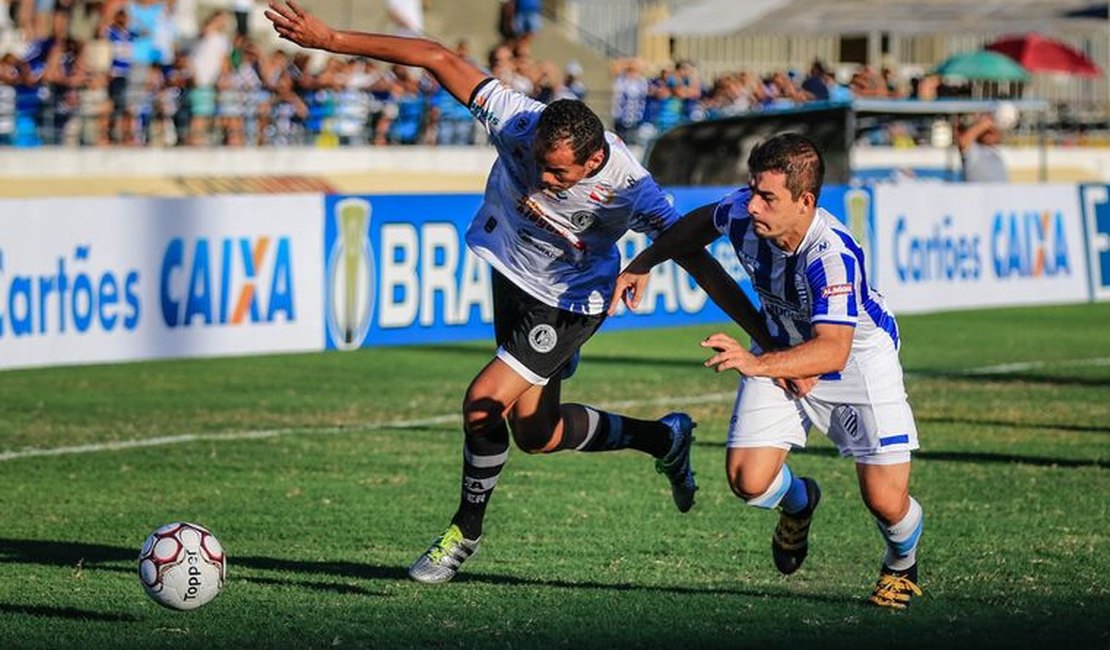 CSA derrota o ASA por 3x0 e fica na liderança do Grupo A da Série C