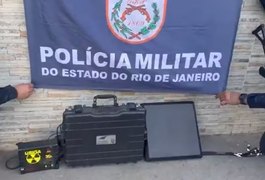 Polícia apreende equipamento contra drones no Rio