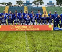 Cruzeiro de Arapiraca empata com o Guarani-SP em 0 a 0 e está eliminado da Copa SP 2023