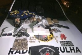 Quase 4 mil armas foram apreendidas nos últimos dois anos em Alagoas
