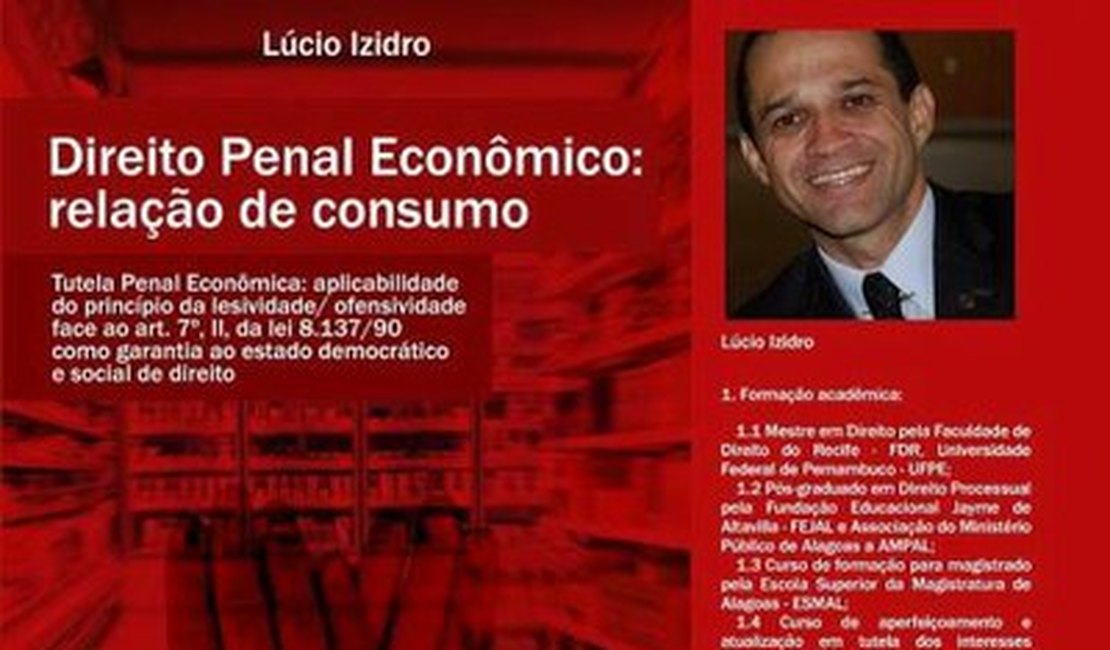 Professor da UNEAL lança obras com foco em Direito Penal Econômico