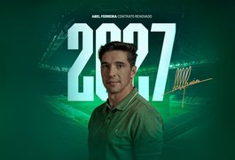 Abel Ferreira renova com o Palmeiras até 2027