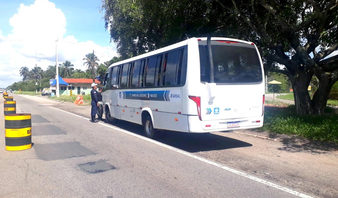 Arsal intensifica fiscalizações em rodovias de Alagoas; equipes estiveram em diversas cidades do interior