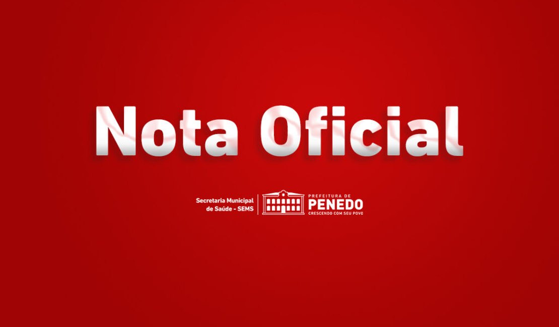 SEMS Penedo informa sobre caso suspeito de varíola dos macacos