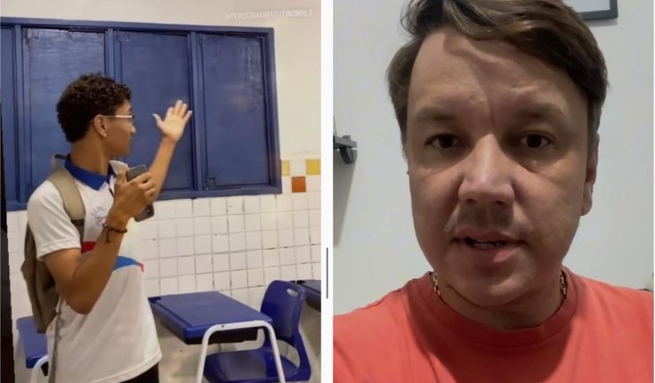 Vereador Vavazinho denuncia falta de funcionamento de ar-condicionados e problemas estruturais em escola de Arapiraca