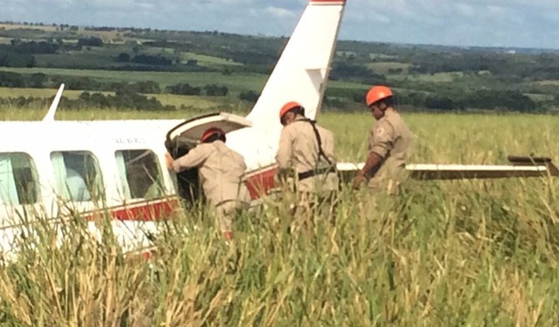 Avião que fez pouso forçado com Angélica e Huck não tinha condição de voar, diz FAB