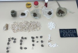 Polícia Civil apreende drogas e causa prejuízo ao tráfico em Santana do Ipanema