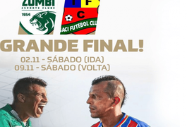 Zumbi e Igaci se enfrentam na primeira partida da final do Alagoano da 2ª Divisão