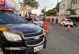 Operação Lei Seca em Palmeira dos Índios flagra 15 motoristas inabilitados