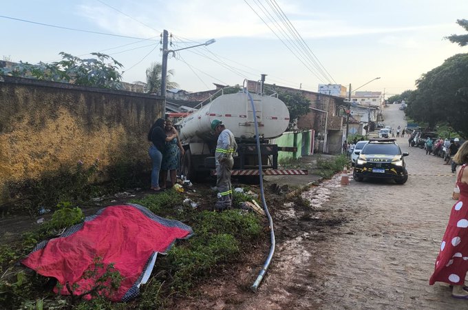 Motorista de caminhão-pipa morre em acidente em Palmeira dos Índios