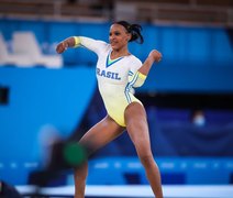 Rebeca Andrade conquista ouro inédito no Mundial de Ginástica